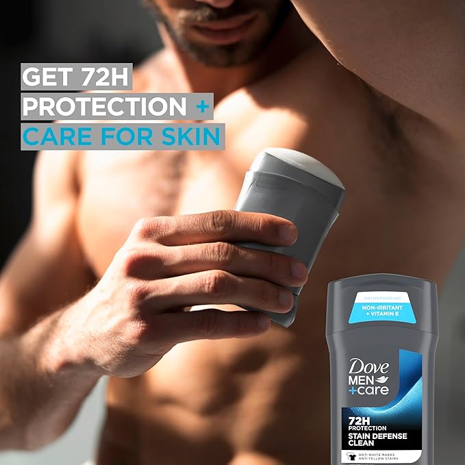 Dove Men+Care Antitranspirante Desodorante Stick Clean 4 Unidades 2.7 oz miniatura 6