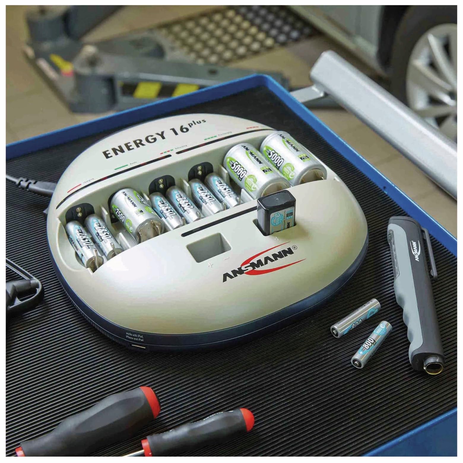 Ansmann Energy 16 Chargeur de batterie