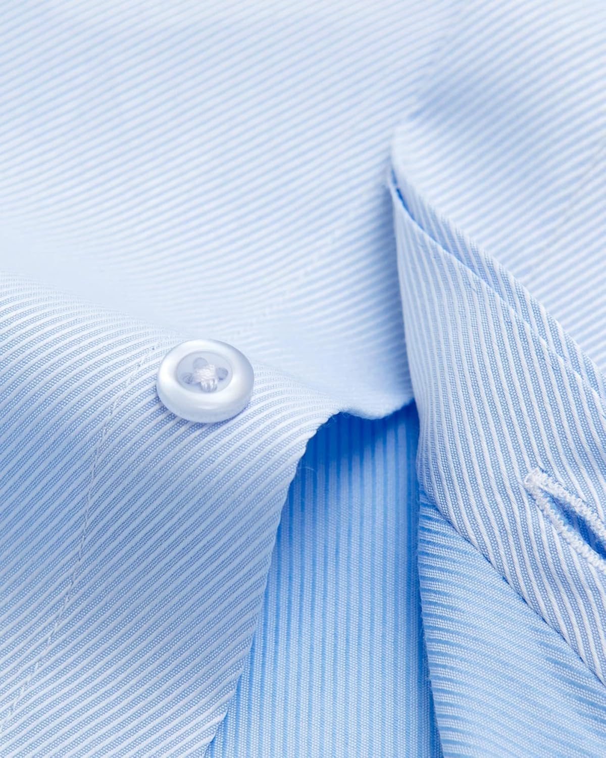 J.VER Men's French Cuff Dress Shirts Regular Fit Long Sleeve Spread Collar Metal Cufflink - Image 2