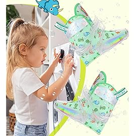 Adjustable Roller Skates for Kids Boys 5-12, Children\'s Light-Up Shoes Toddler Age 3-5 Gift Box Packing for Toddlers Dinosaur Green