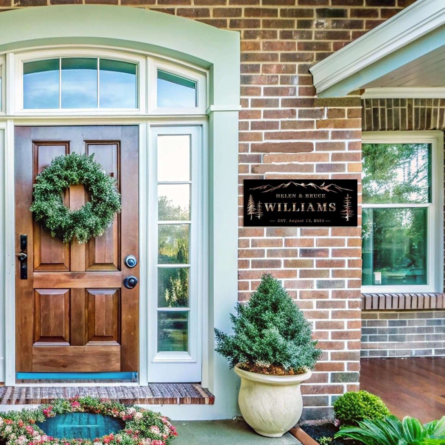 Wedding Gifts for Couples 2025, Personalized Wedding Gift, Custom Family Name Sign, Last Name Sign for Home, Established Signs, Housewarming Gift - Image 4