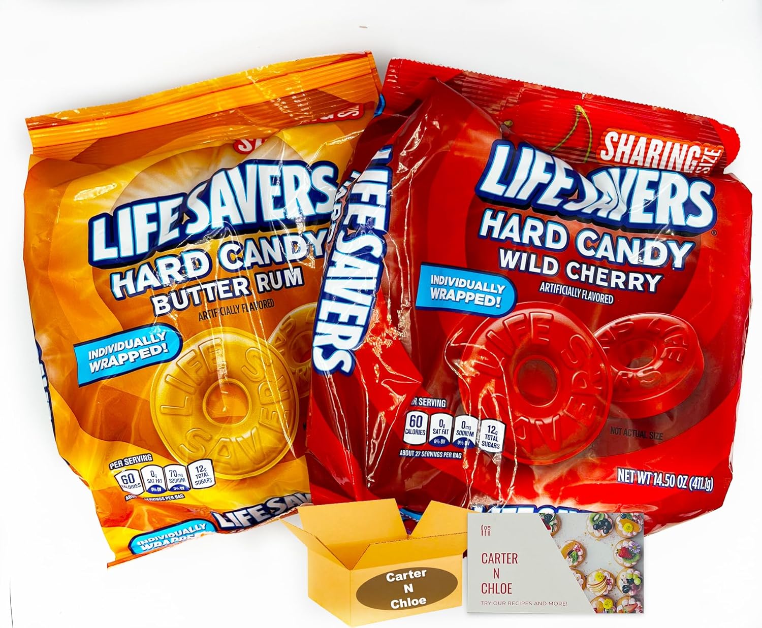 Life Savers Wild Cherry Hard Candy Individually Wrapped