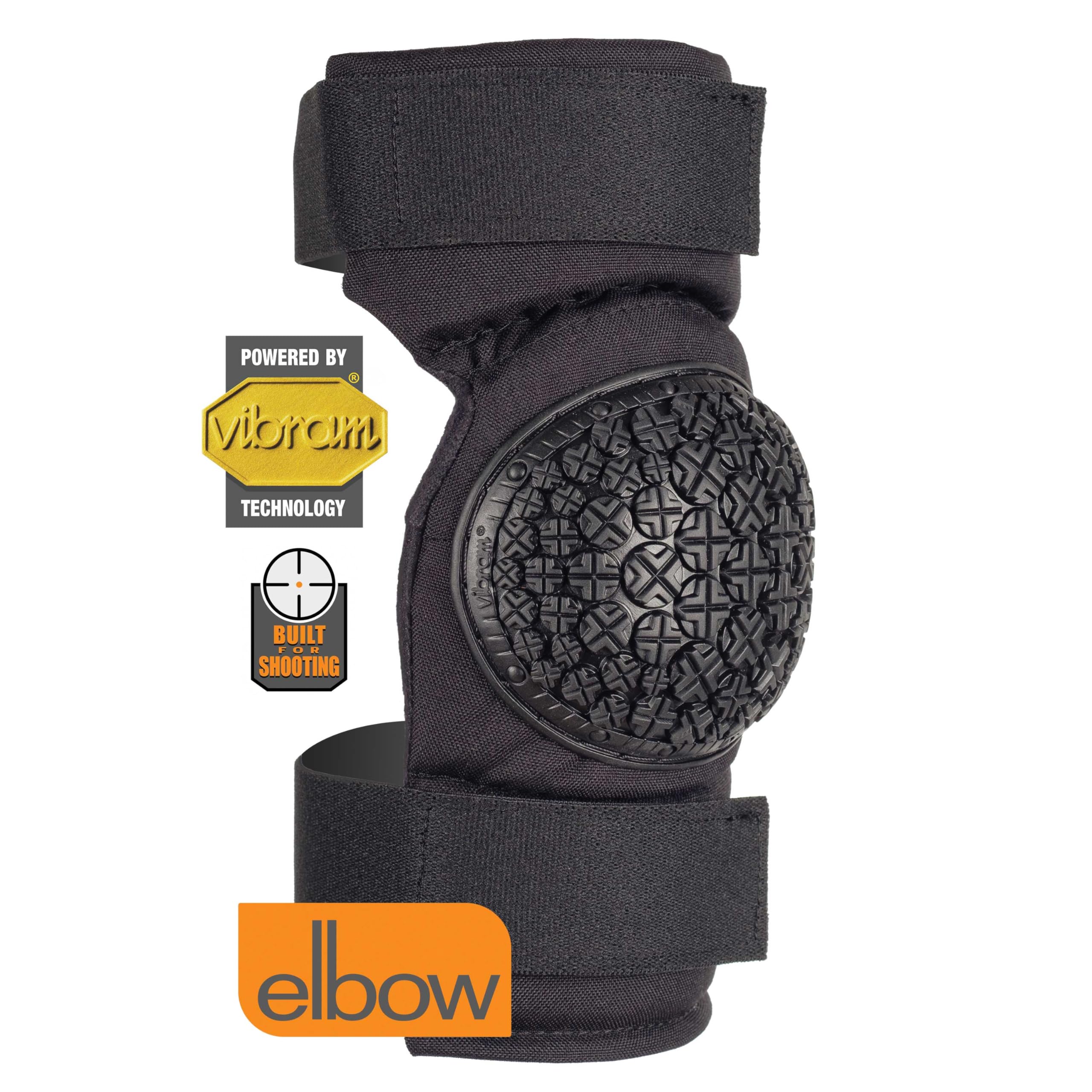 Alta Ellenbogenschützer CONTOUR-360 Vibram Schwarz, Schwarz
