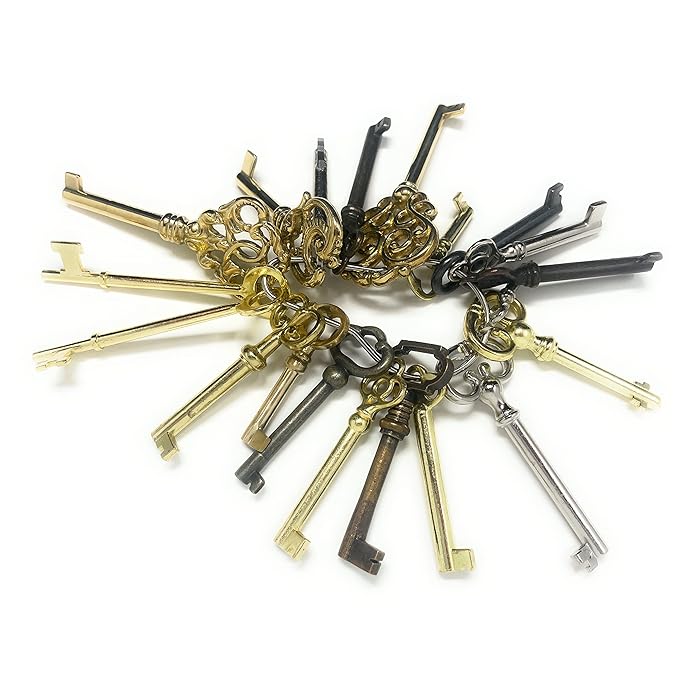 Buy Metal Magery Skeleton Key Set Reproduction for Antique Furniture