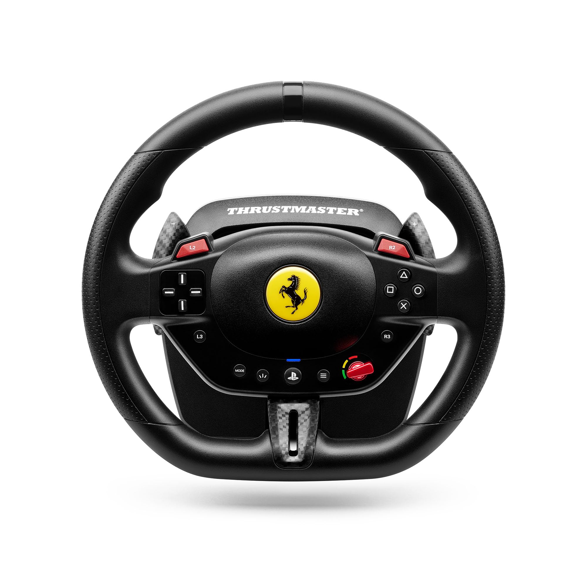 Thrustmaster T98 Ferrari 296 GTB – Volante da Corsa con Pedali per PS5, PS4 e PC, Replica Ufficiale Ferrari, Tecnologia Bungee Cord, Sensori Magnetici H.E.A.R.T - 1