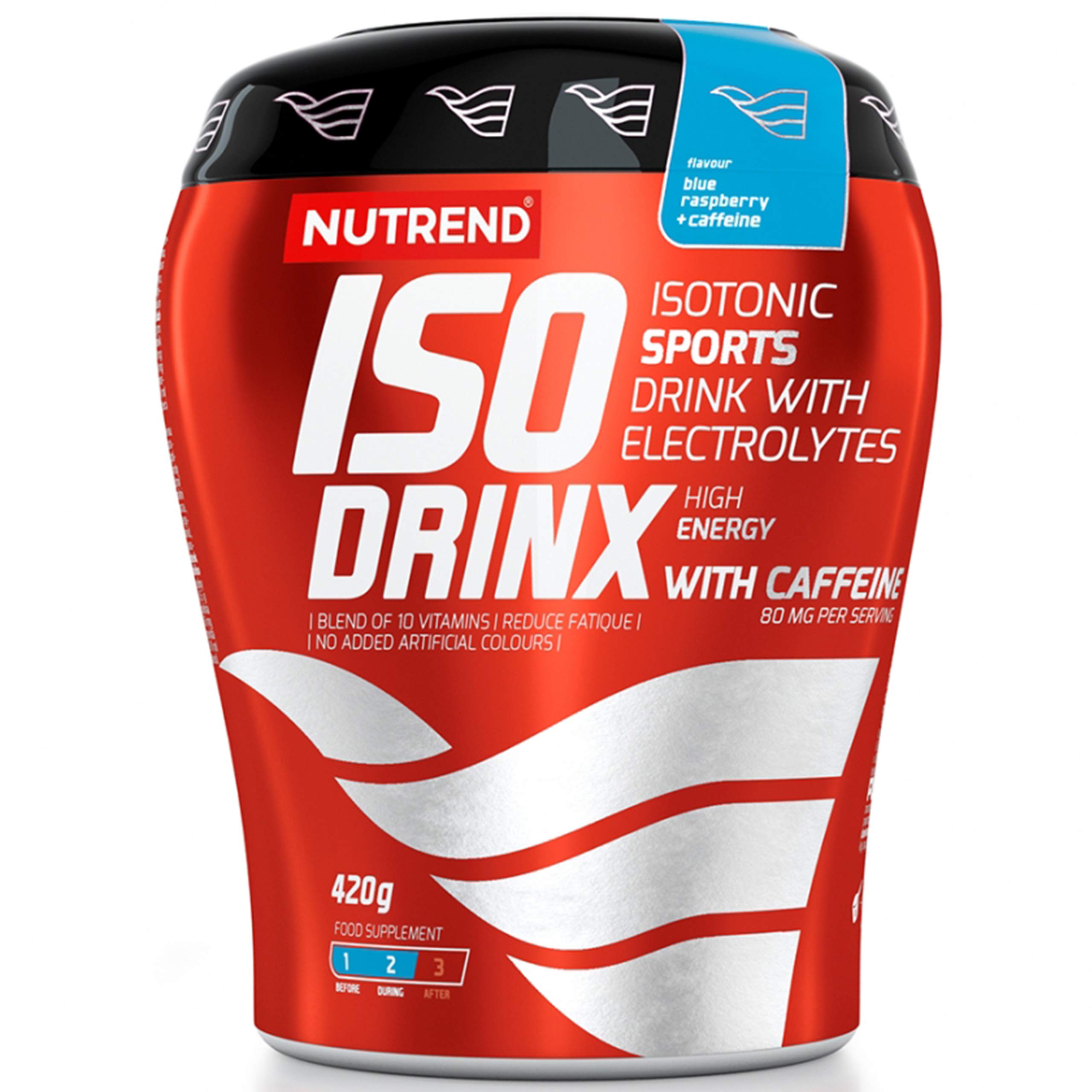 Nutrend Isodrinx 420g Isotonisches Getränk mit Vitaminen (Blackcurrant)