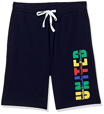 United Colors of Benetton Boy's Bermuda Shorts Cotton Casual