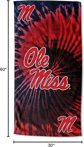 Vista 10 de Northwest NCAA Texas Tech Red Raiders - Toalla de playa, 30 x 60 pulgadas, psicodélico Psychedelic