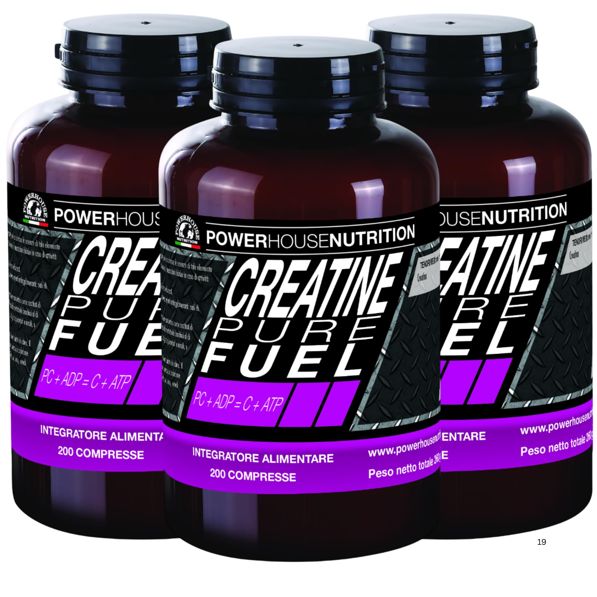 Creatina Monoidrato 600 Capsule 3000mg - 6 Mesi di Fornitura - Powerhouse Nutrition - Made in Italy - Integratore per Palestra, Allenamento, Pre Workout - Creatina Compresse Pure, Senza Additivi