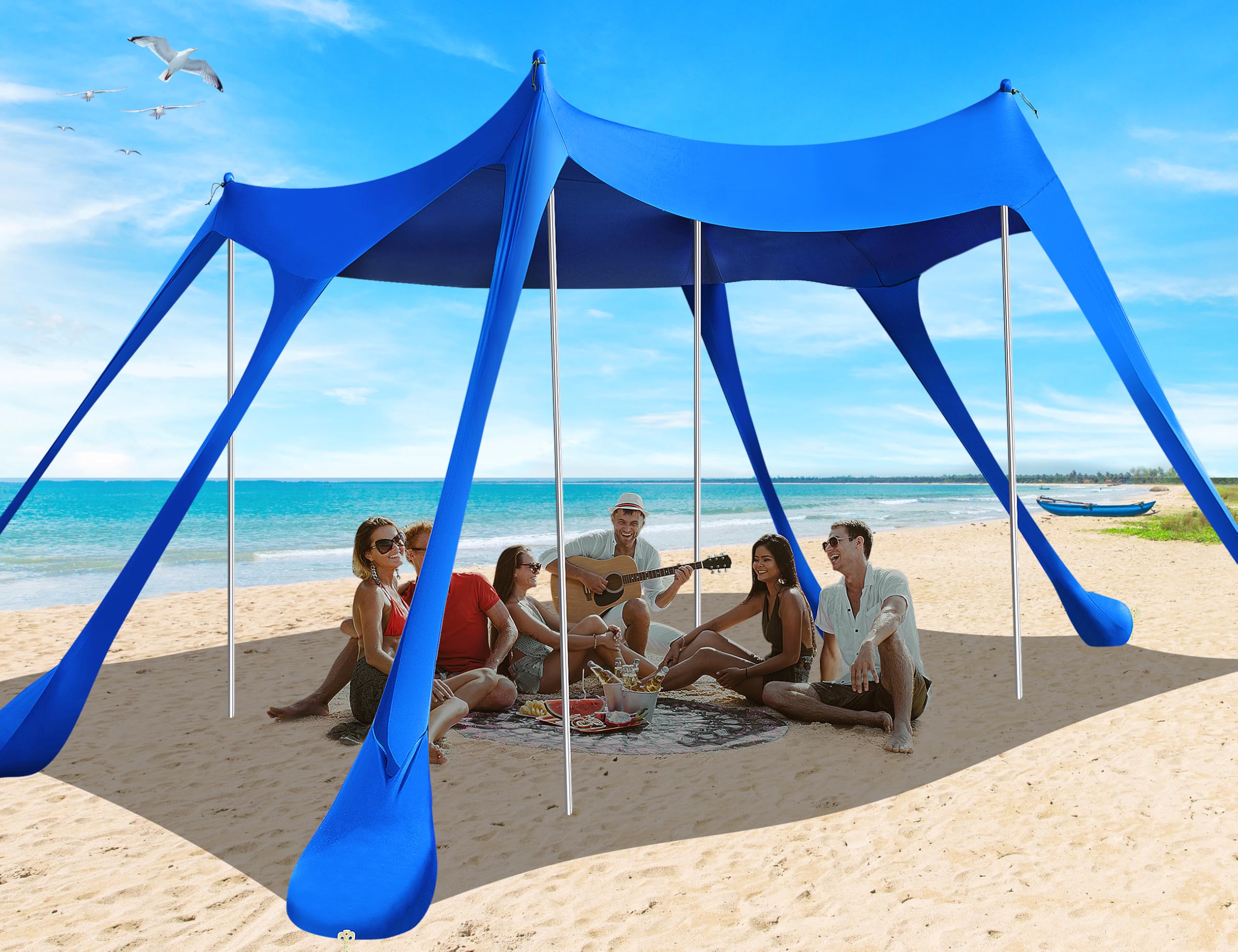Tente De Plage Abri Solaire Tente De Camping 2 Secondes Tente De