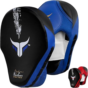 Mytra Fusion Boxing Pads Curved Boxing Mitts Strike Pad Focus Pads Muay Thai MMA Kickboxing Punching Training Sparring Pads