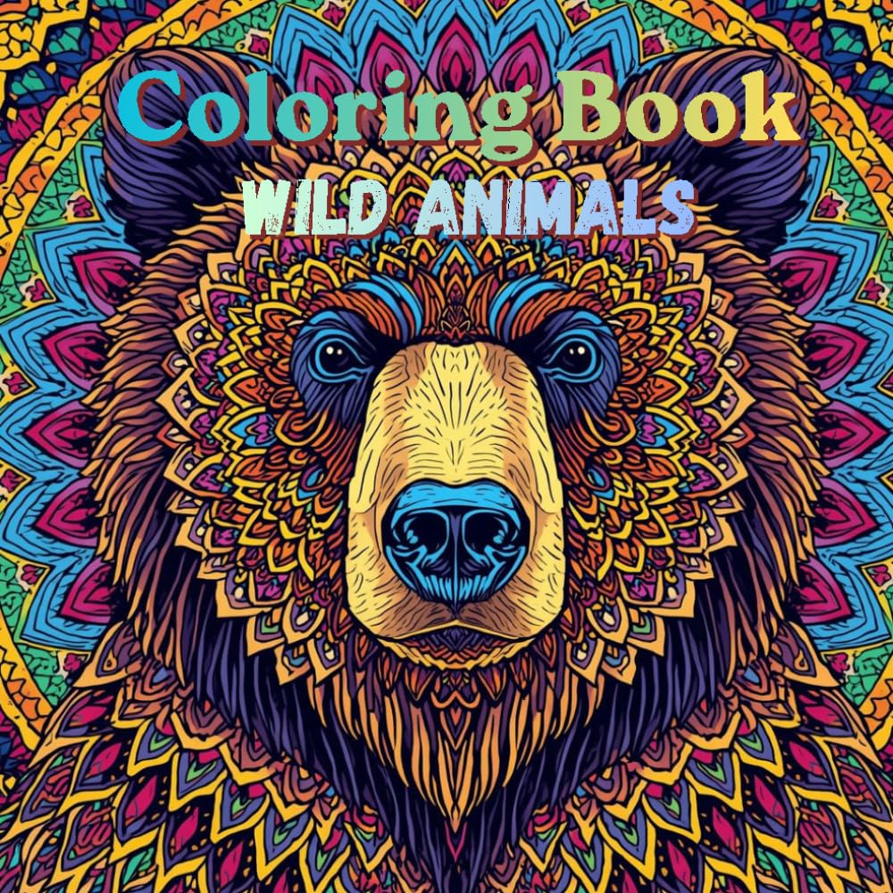 PandaPages: Coloring Book for Adults: Intricate Mandalas for Calm, Focus, and Anxiety Relief