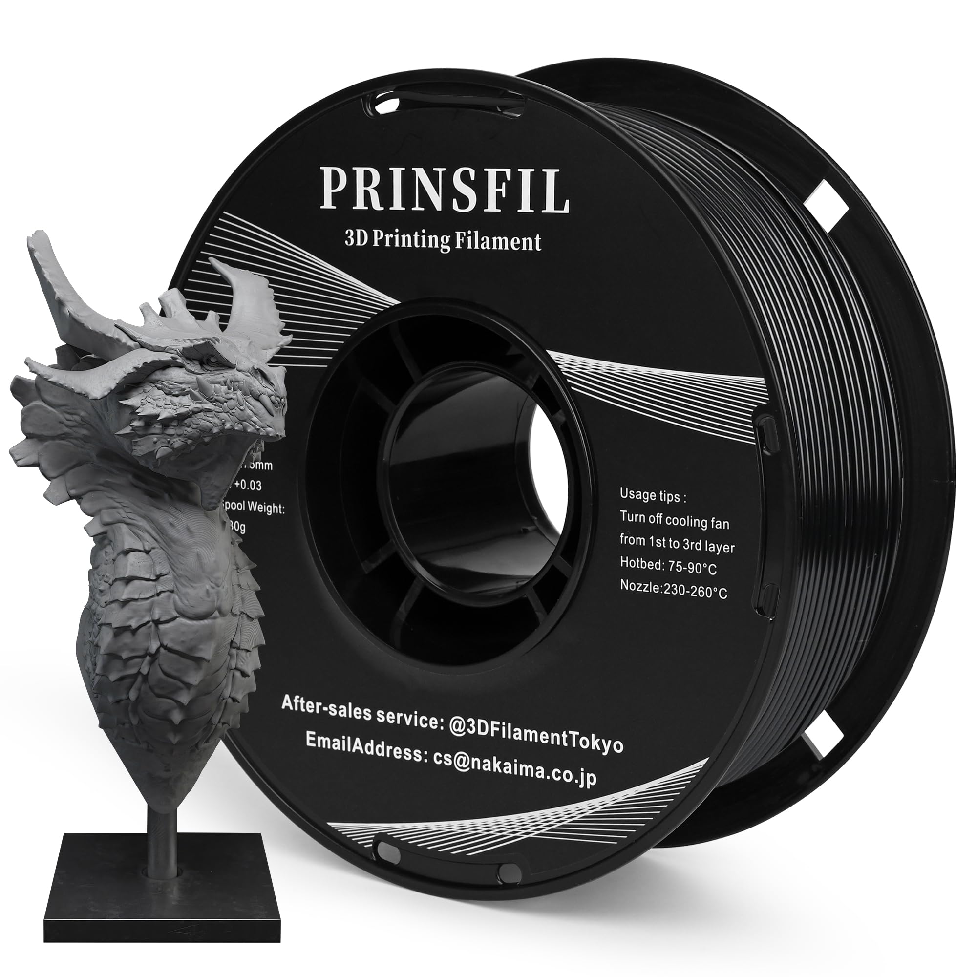 Amazon.co.jp: PRINSFIL特製純正定番PETG 3dプリンター フィラメント