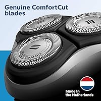 Vista 4 de Philips Norelco Cabezales de afeitado originales SH3052 compatibles con Norelco Shaver Series 1000, 2000, 3000 y 5000X y redondeados