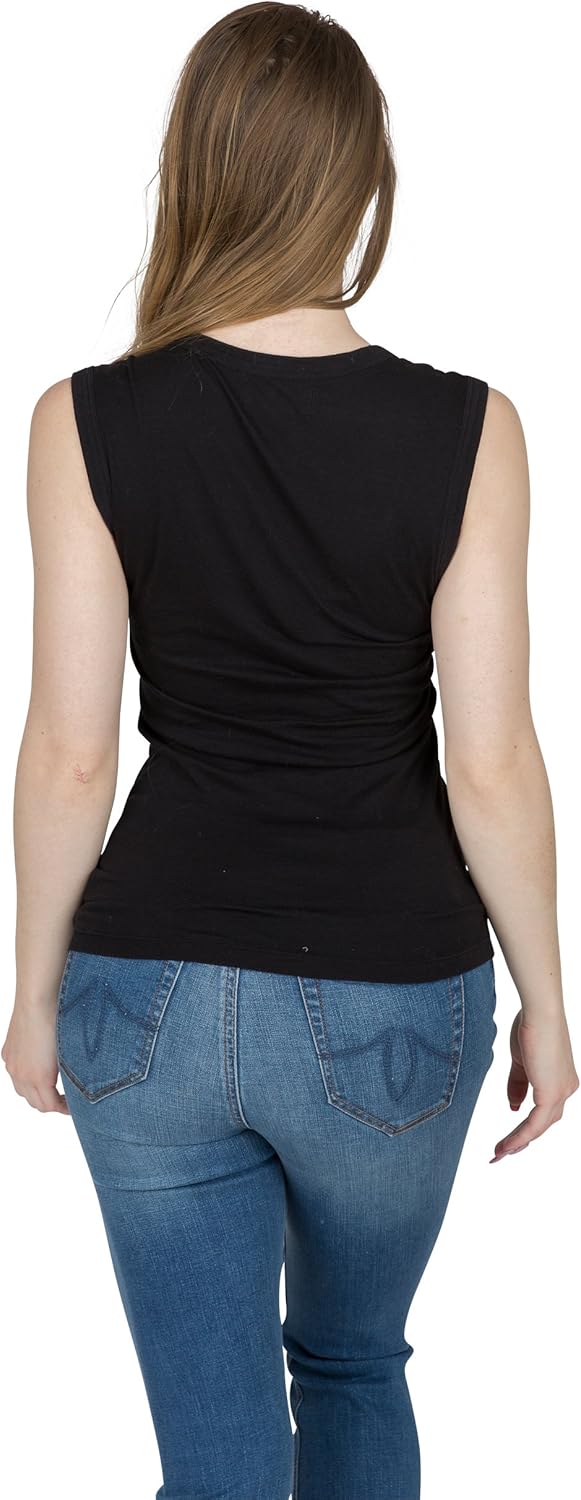 Velvet by Graham & Spencer Womens Estina Gauzy Whisper Classics TankShirt - Image 3