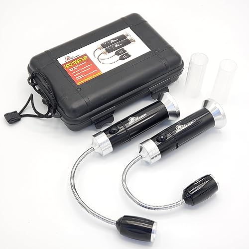 Miniatura 7 de BBQ Dragon  Luces LED magnéticas para parrilla  Paquete de 2  Aluminio resistente al calor  Base magnética de alta potencia  Cuello de cisne