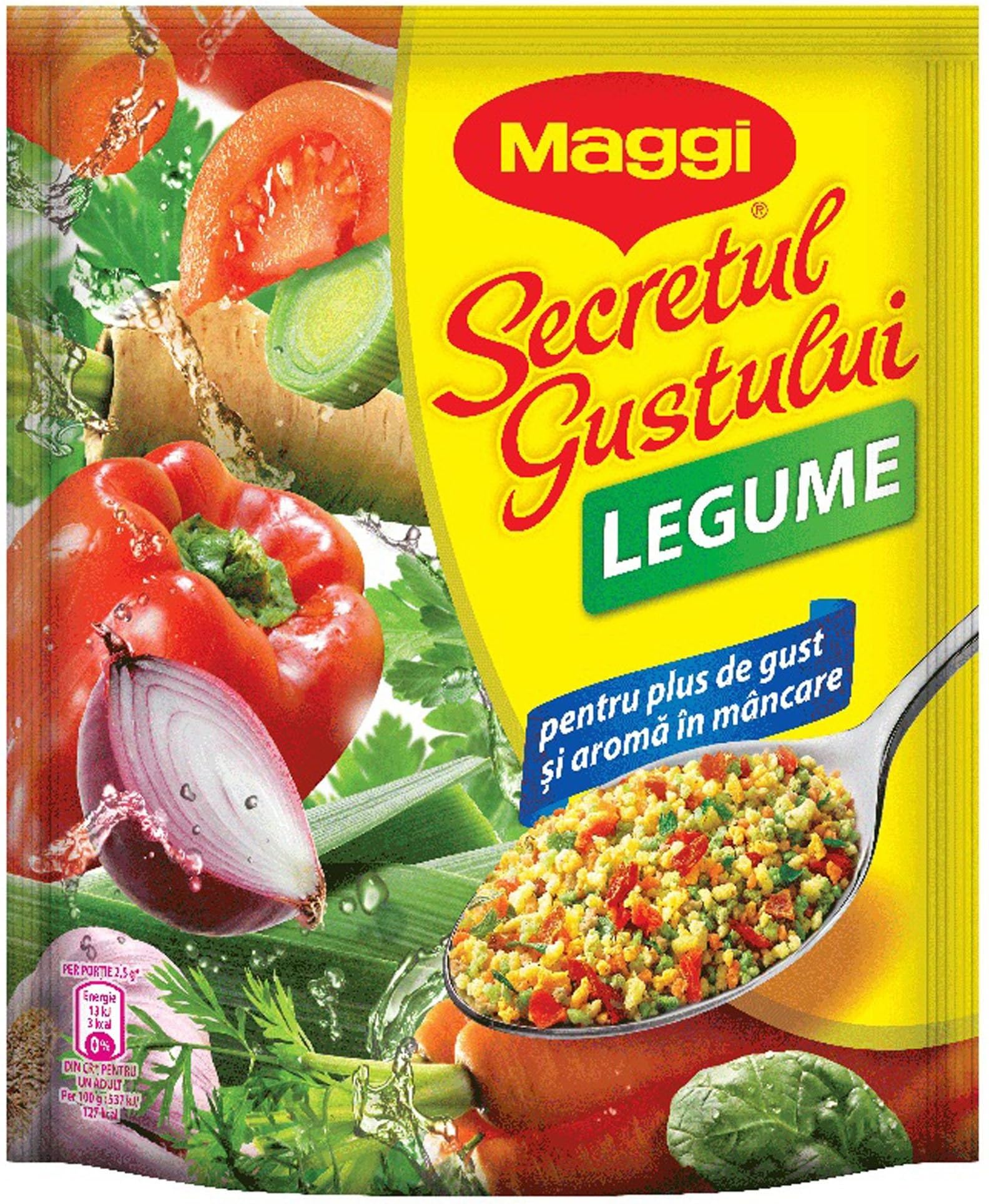 Maggi condimento gusto verdure - Secretul gustului de legume 3 x 400g