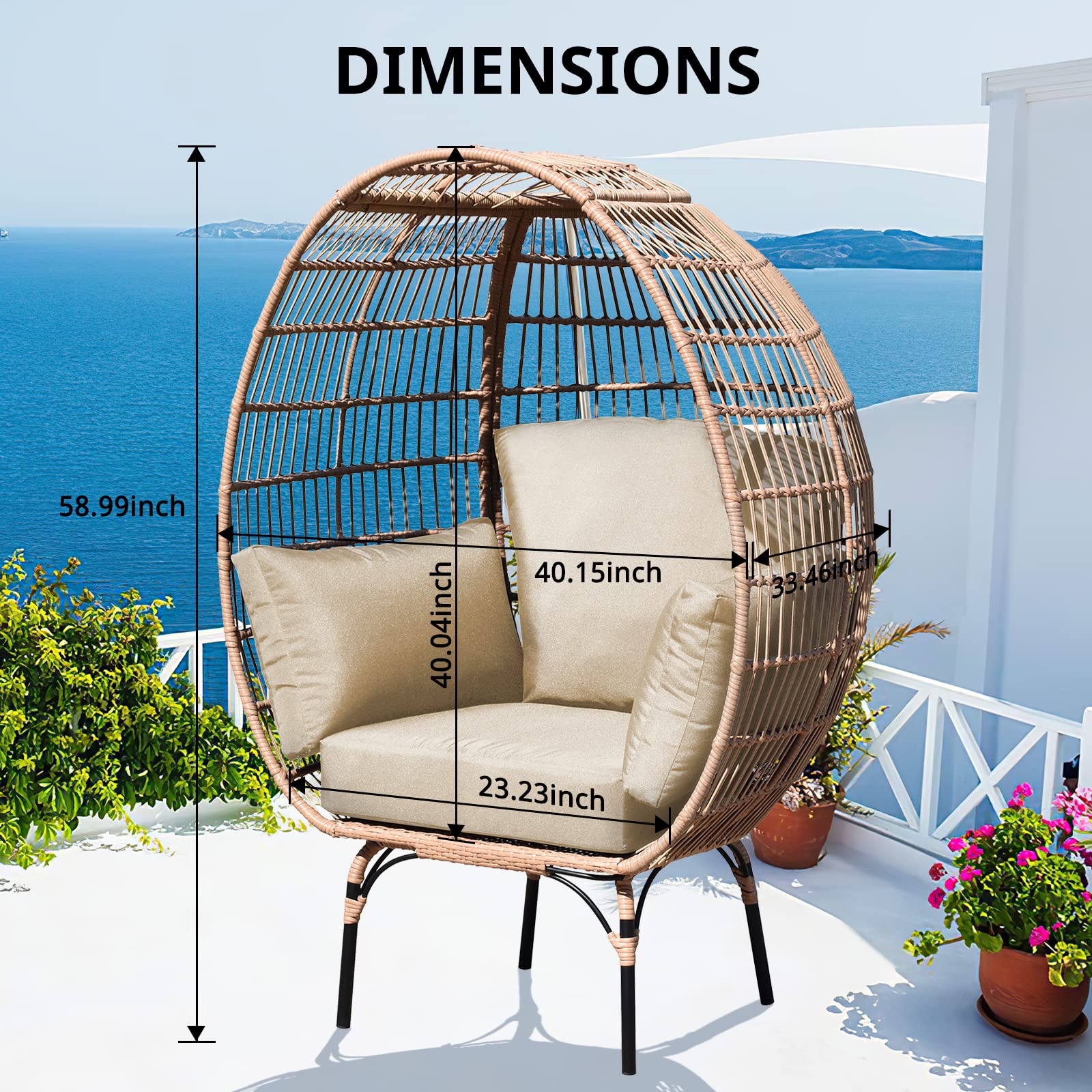 Better Homes Walmart Nest Chair Better Homes Gardens River Oaks