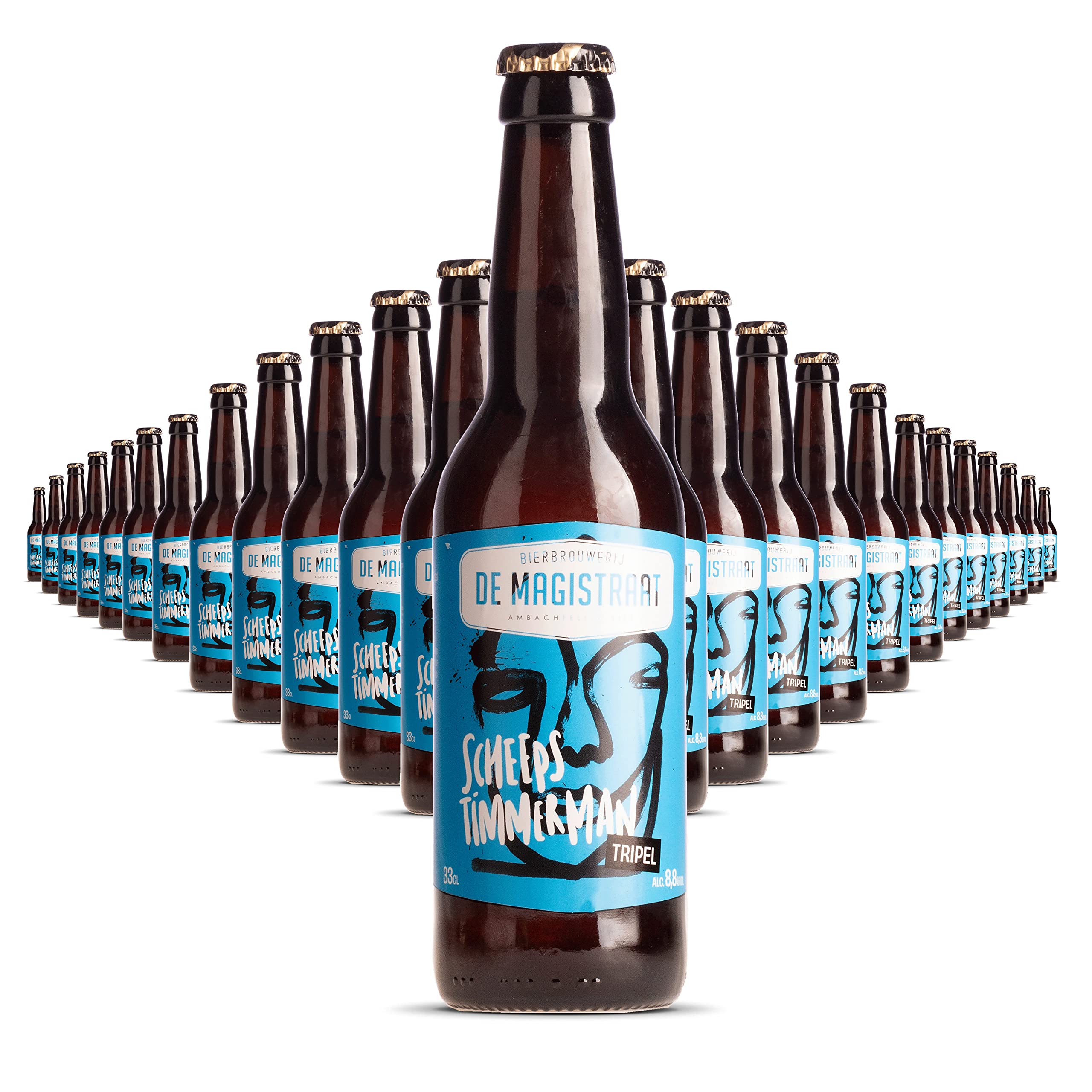 De Magistraat `Scheepstimmermann´ Triple 9,5% (24 x 0,33l) ** Sparpaket 22+2 GRATIS ** (inklusive 6,00 € Pfand)