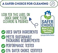 Vista 20 de Quick Shine Ultimate Gold Clean + Polish Mop Kit All-in-One 11 Pc Kit w/Interchangeable Attachments Cleaner & Polish Included No