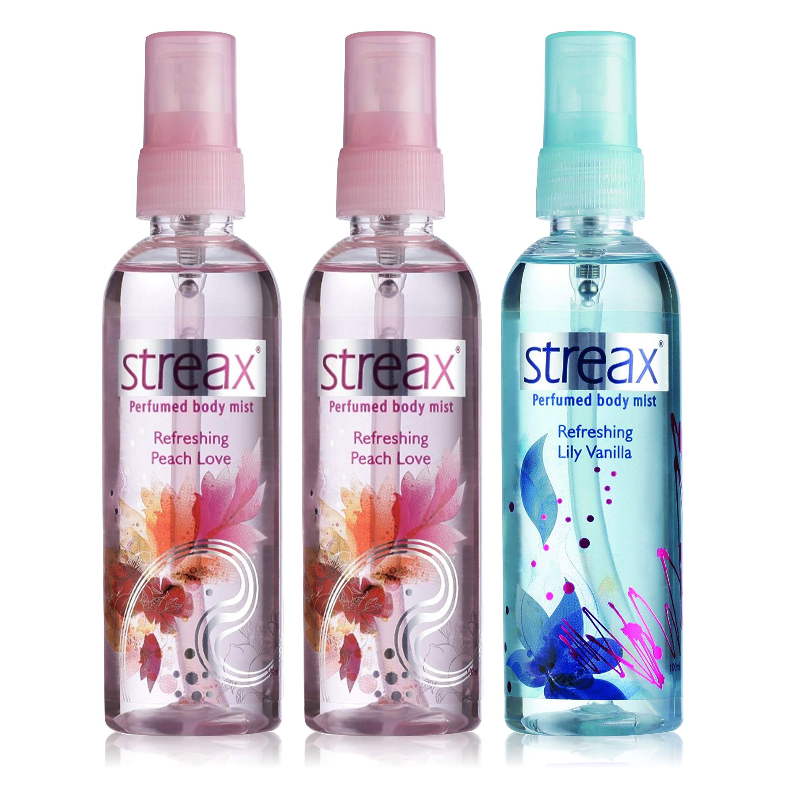 Streax Perfumed Body Mist Combo Set, 100Ml