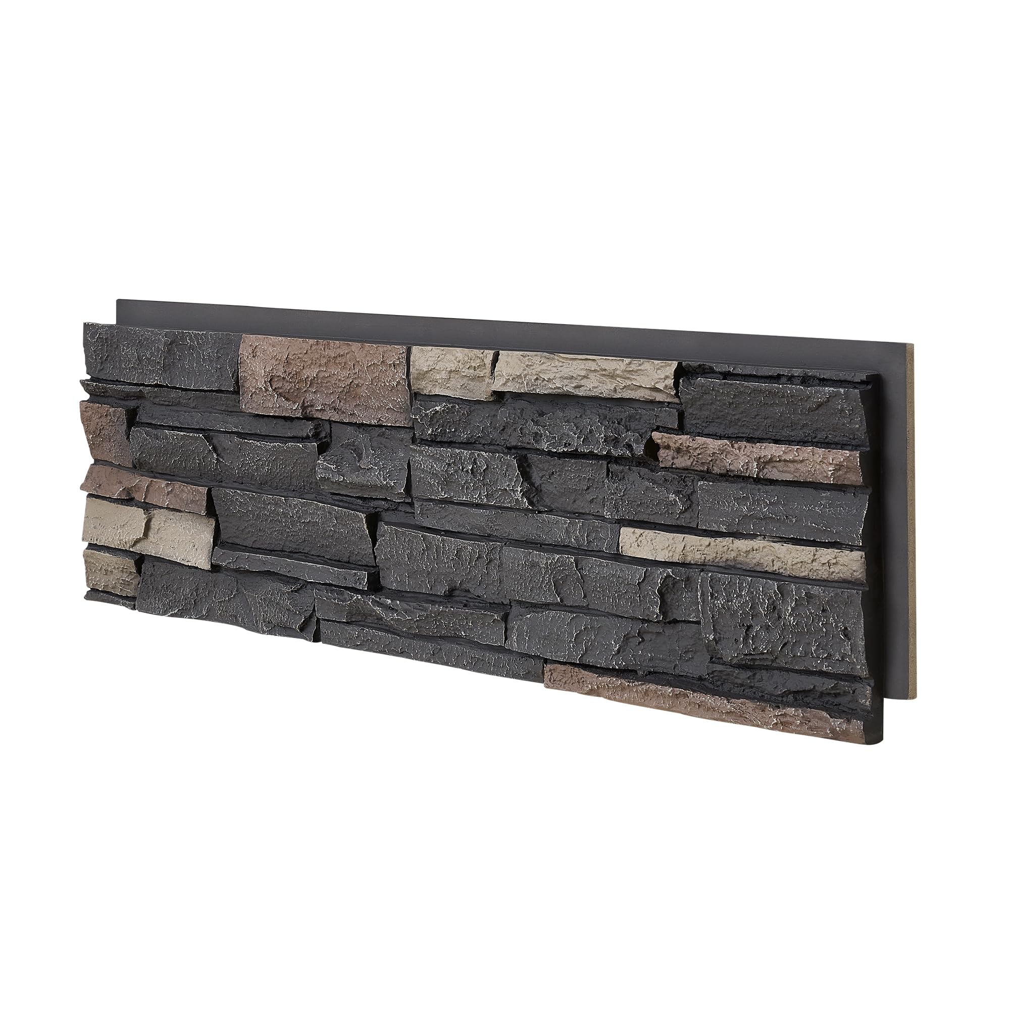WallWell Faux Stone Panels Urban Slate
