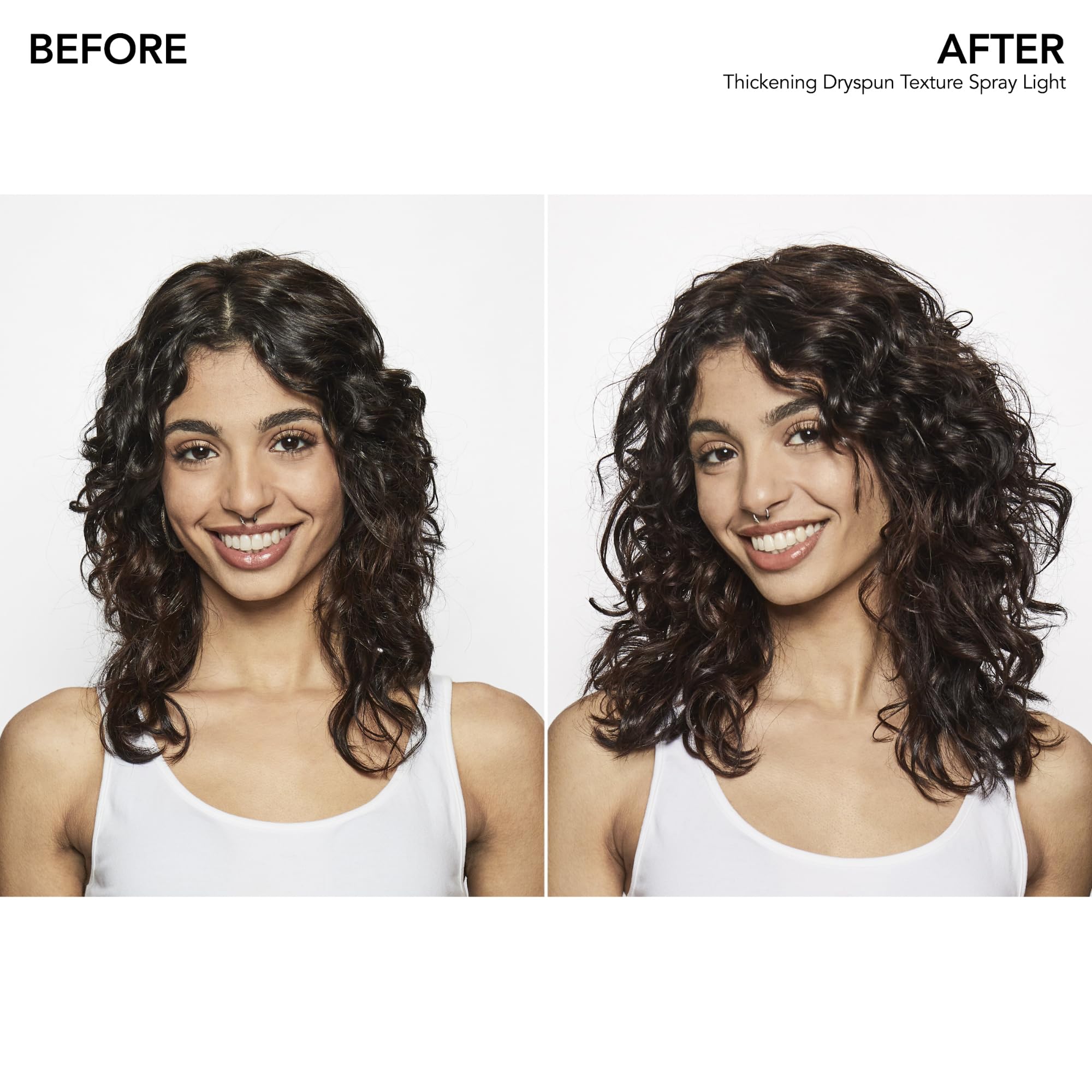 Bumble and bumble. Thickening Dryspun Texture Spray Light | Dry Texture Spray | Adds Airy Dimension and Light Hold | For Medium to Thick Straight to Curly Hair Types