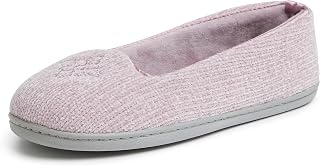 Women's Rebecca Lightweight Cozy Memory Foam Closed Back Slipper with Wide Widths, Frosted Plum Chenille, 9-10