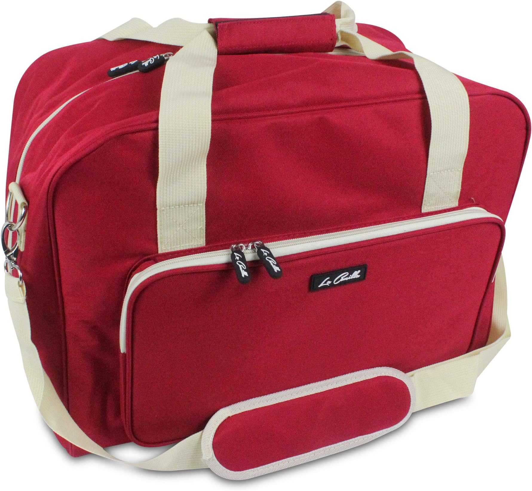 La Canilla ® - Sewing Machine Bag 18 x 10 x 13” Sewing Machine Carry Case, Sewing Storage for Sewing Machines and Sewing Accessories, Storage Bag Tote Bag with Large Capacity for Most Sewing Machines