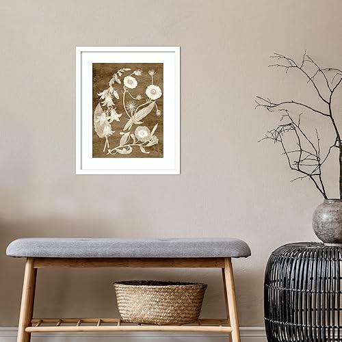 Miniatura 5 de Amanti Art Framed Wall Art Print (17x21) Botanical in Taupe III by Vision Studio Framed Poster for Wall Decor, Living Room, Bedroom, Bathroom,