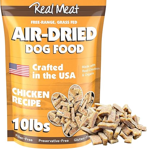 Miniatura 83 de Real Meat - Alimento para perros secado al aire con cordero y pescado real, bolsa de 5 libras de alimento real para perros de carne real sin granos