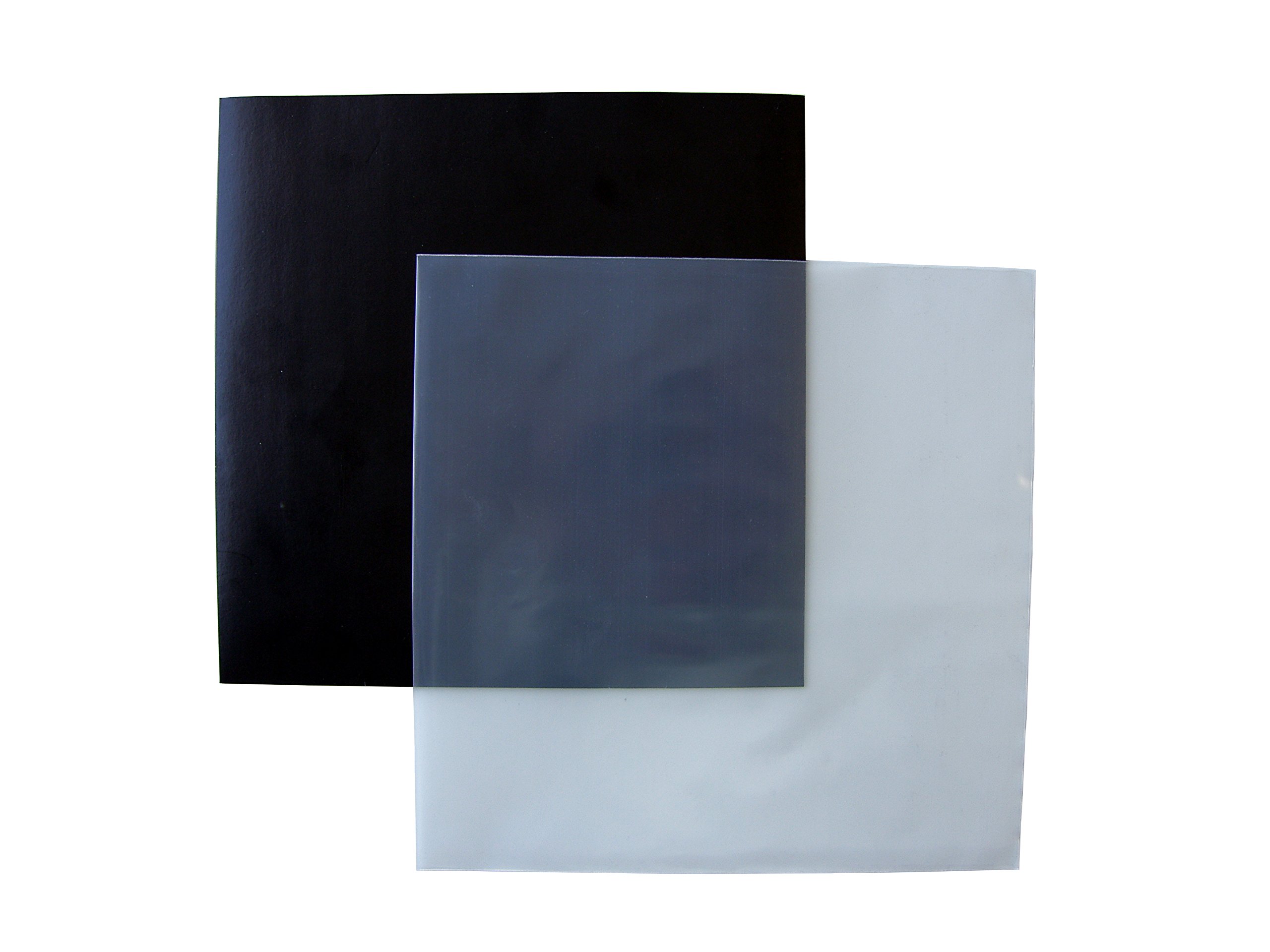 12" Pp Crystal Clear Outer Sleeves 80 Micron