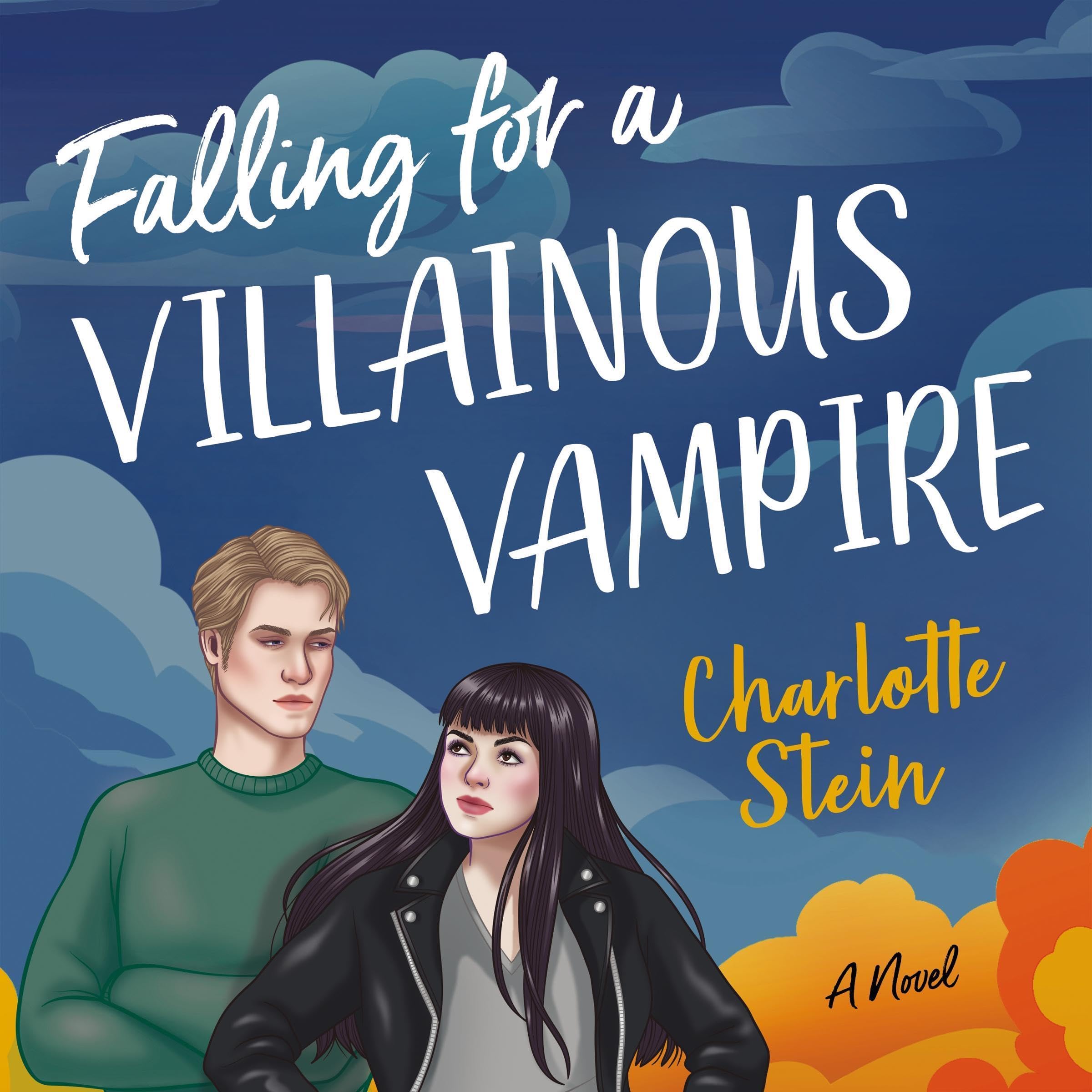 Cover art for Falling for a Villainous Vampire