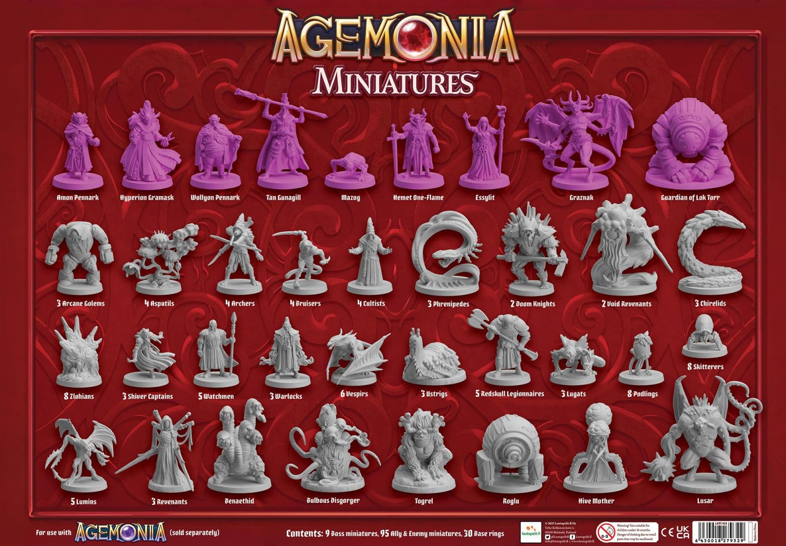 Lautapelit Agemonia Miniature Set