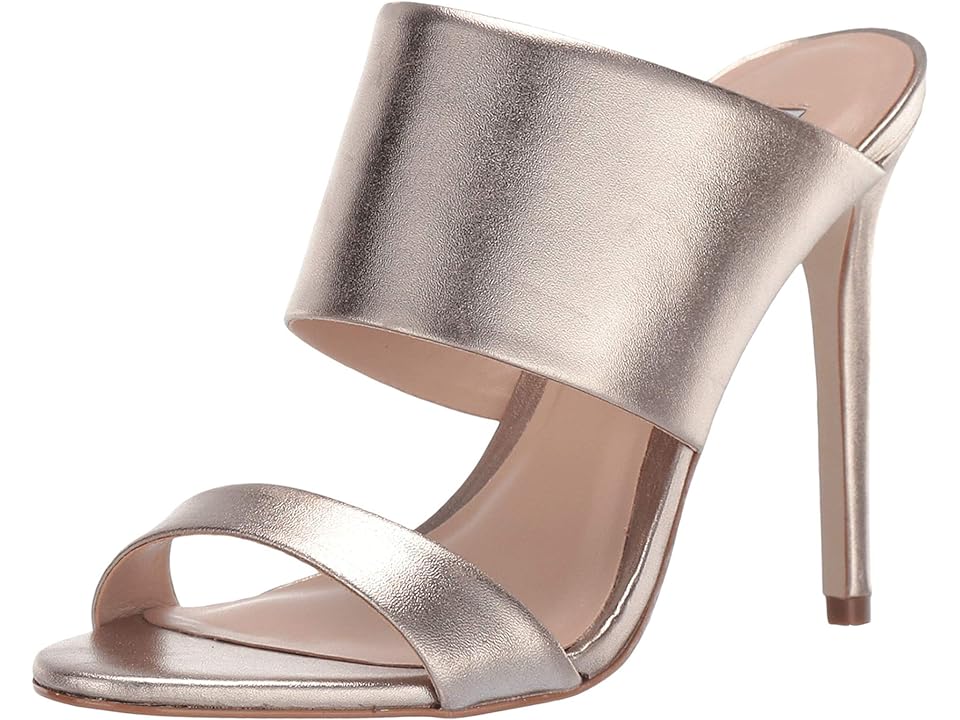 

Steve Madden Mallory Heeled Sandal (Gold Leather) Women's Shoes