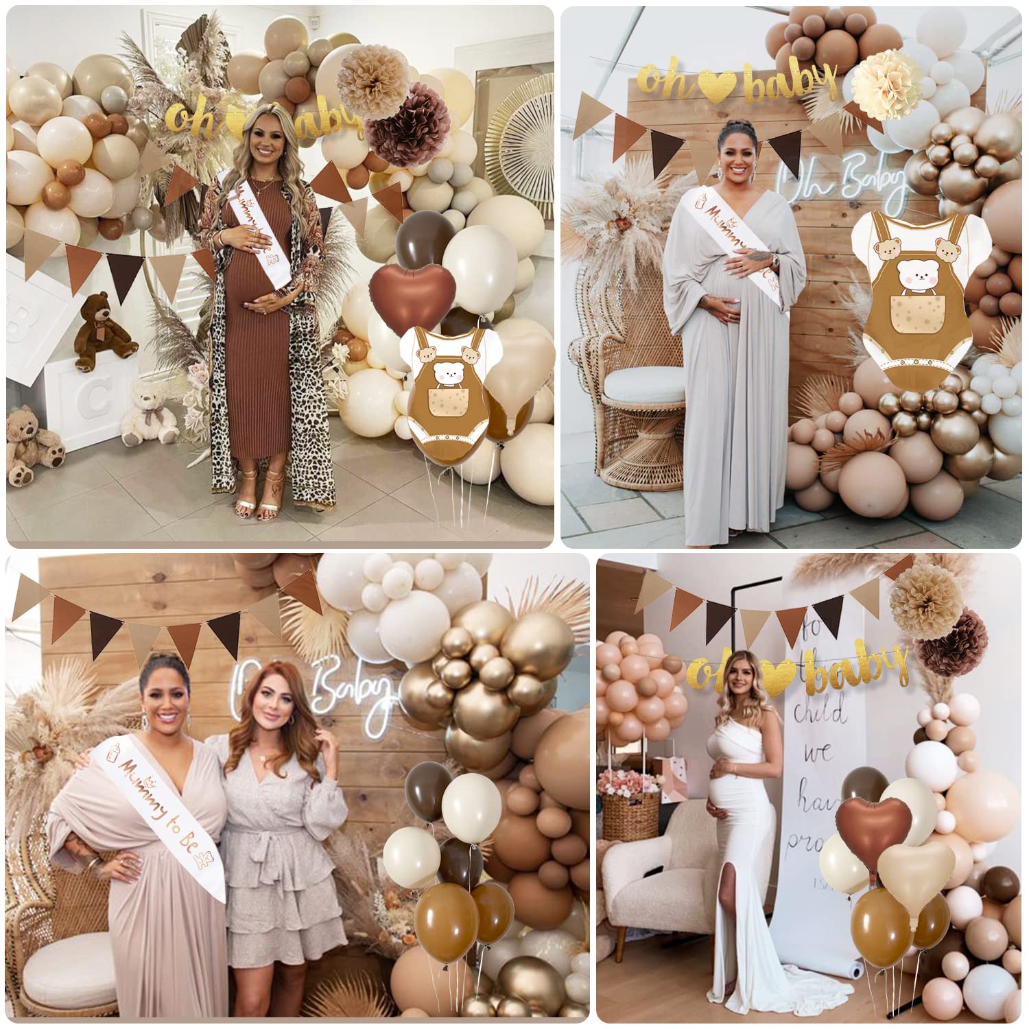 BBQ Baby Shower Decorazioni Per Ragazze, Baby Q Decorazioni Per Feste Con Rosa Baby Shower Balloon Garland Kit Di Simulazione Di Girasole Per Ragazza Baby Shower Festa Di Compleanno