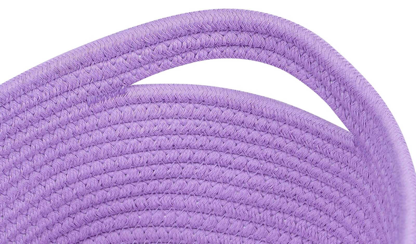 CubesLand Cestino portaoggetti a forma di cubo per neonata piccola cesta portaoggetti viola per giocattoli per cani cesti portaoggetti tessuti per scaffali