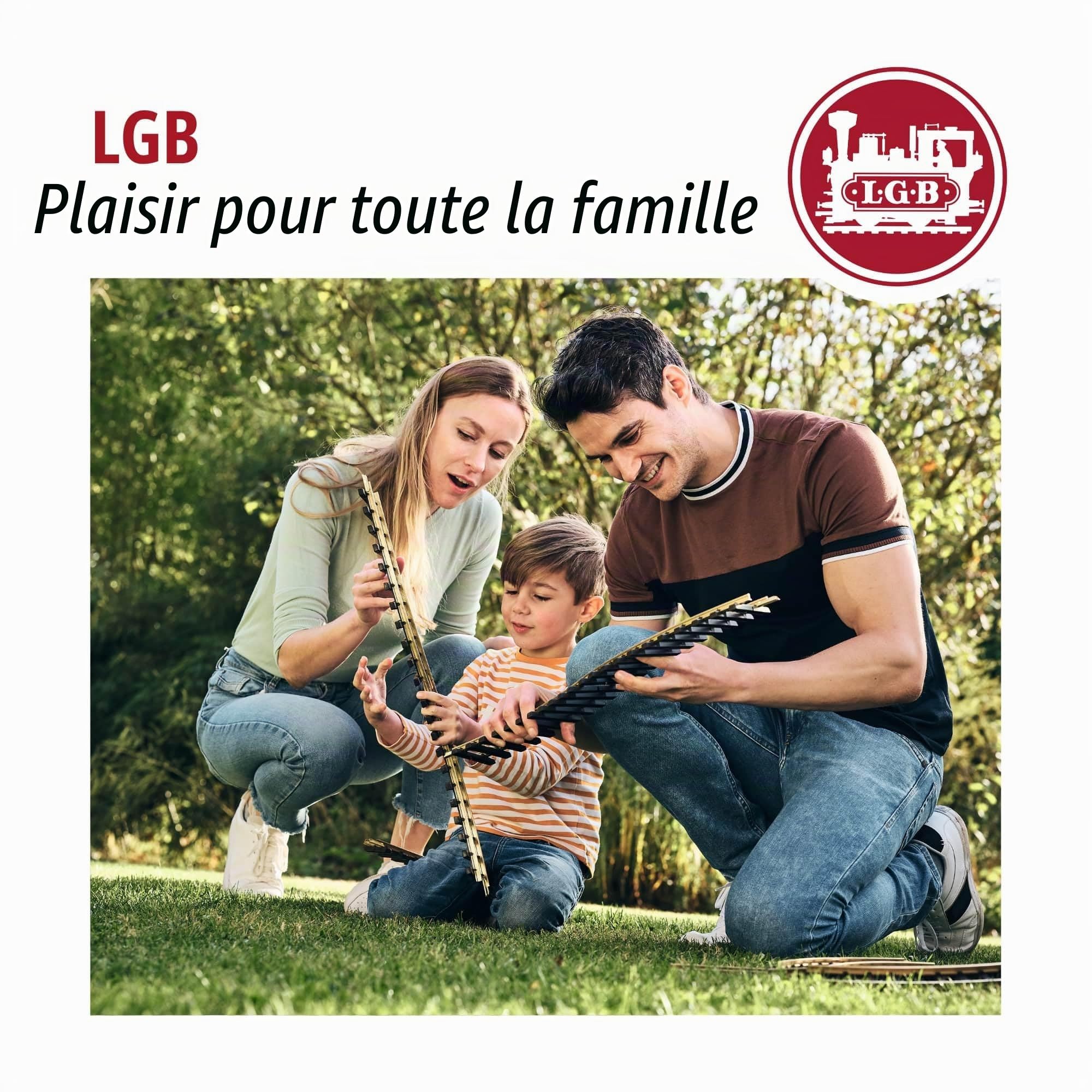Märklin LGB Wagon Plat pour Jeu de Construction