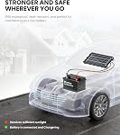 Solar Battery Trickle Charger for Car Battery, Portable and Waterproof Solar Battery Maintainer, Amorphous Silicon Solar Panel car Battery Charger (Solar Battery Charger 7.5W)