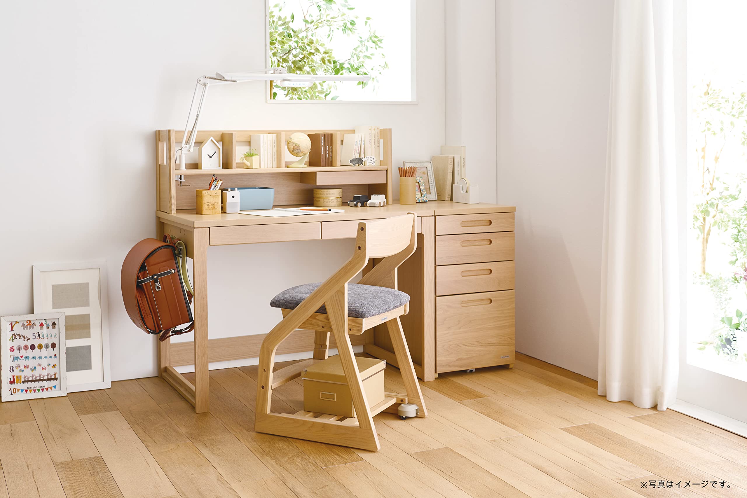 Amazon｜KOIZUMI(コイズミ学習机) 学習用 収納 ナチュラル サイズ:W420  