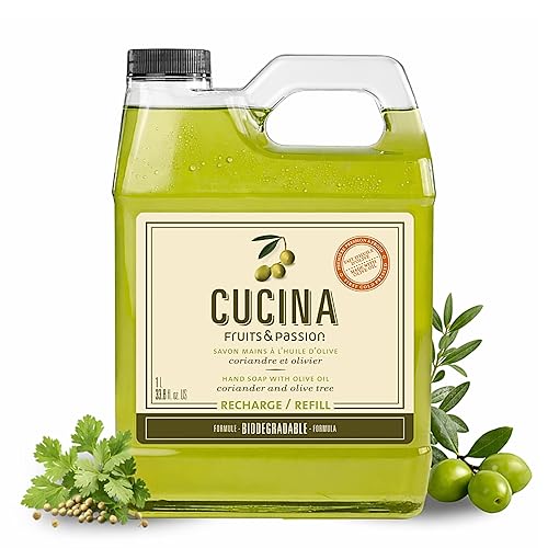 Cucina Coriander and Olive Tree 33.8 oz Purifying Hand Wash Refill