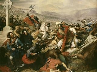 AllPosters Wall Giclee Print Battle of Tours (Also Called the Battle of Poitiers), France, 25 October 732 by Charles Auguste Steuben, 32x24