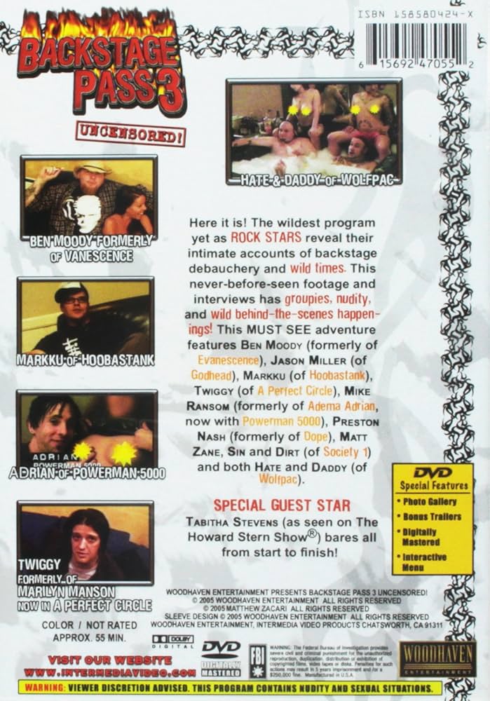 その他 Backstage Pass [DVD] Amazon.com: Backstage Pass 3: Uncensored! : VARIOUS: Movies & TV