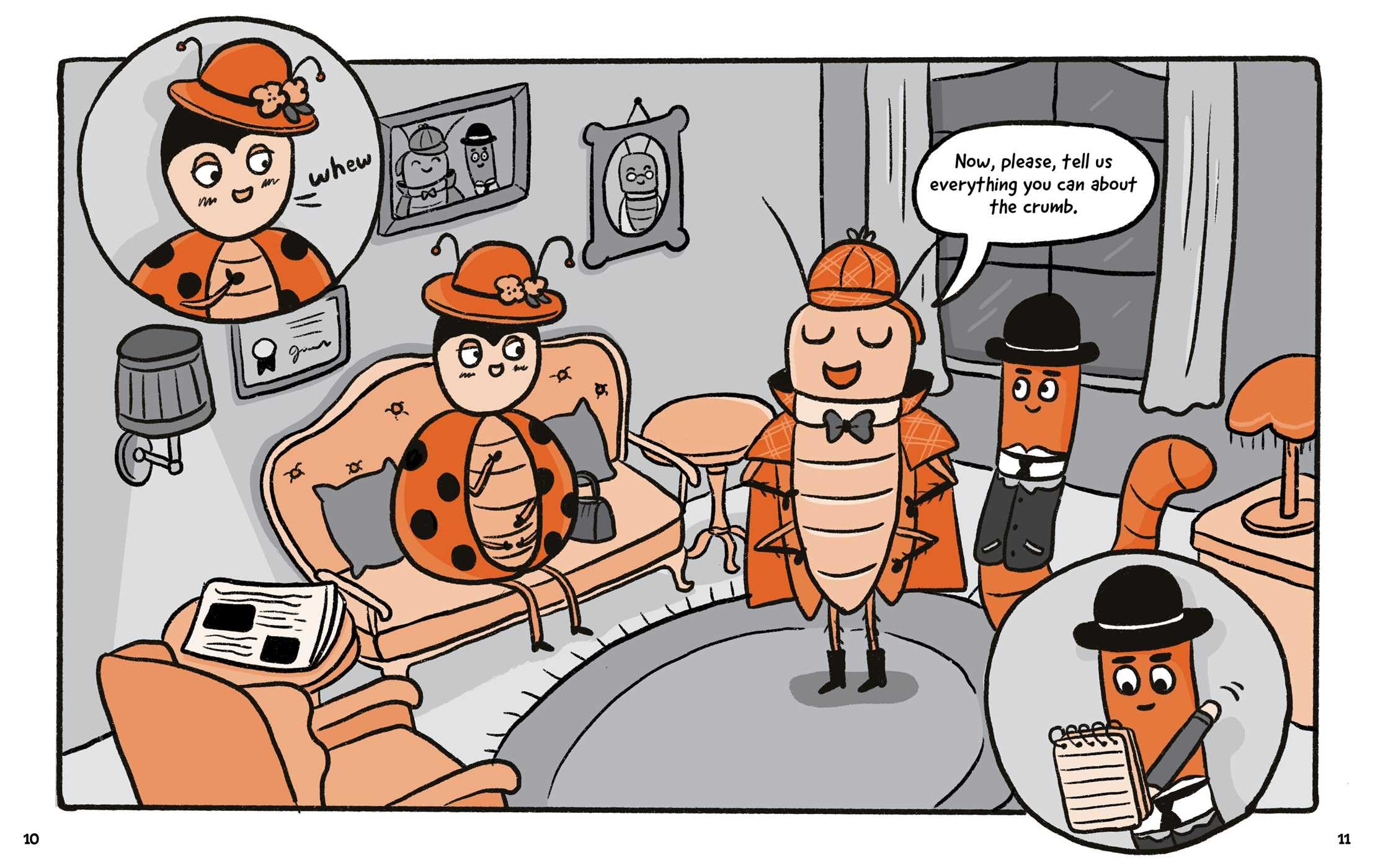 Sherlock Roach and the Case of the Crunchy Crumb: A Star Chapter Book
