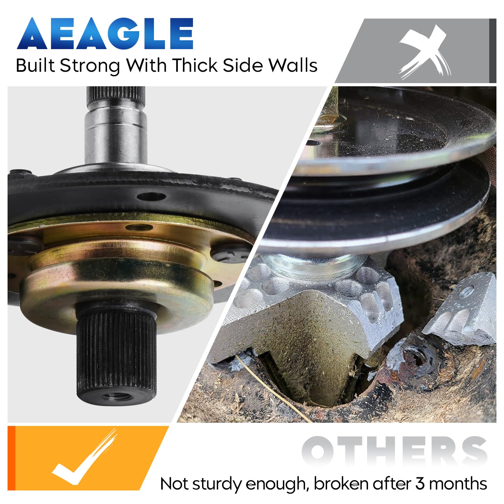 Gmild_部品販売 Amazon.com : 618-09256 618P09256 Deck Spindle Assembly for