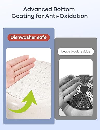 Miniatura 3 de Ganiza Juego de 27 utensilios de cocina antiadherentes, juego de ollas y sartenes antiadherentes, mango desmontable antiadherente, juegos de