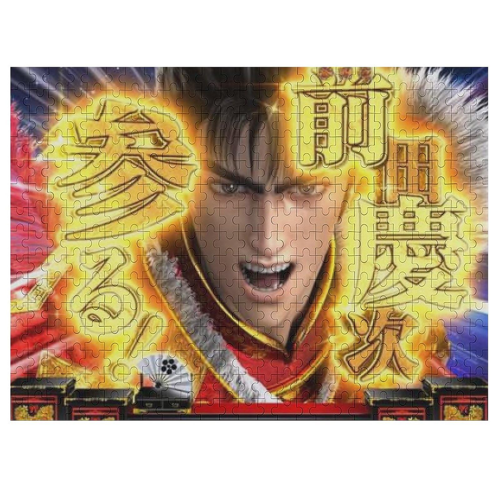 Amazon.co.jp: 花の慶次 パチンコ愛好者 ジグソーパズル 木製のパズル