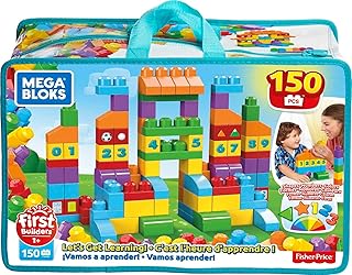 Mega Bloks FVJ49 Let\\'s Get Learning Bricks, Mul