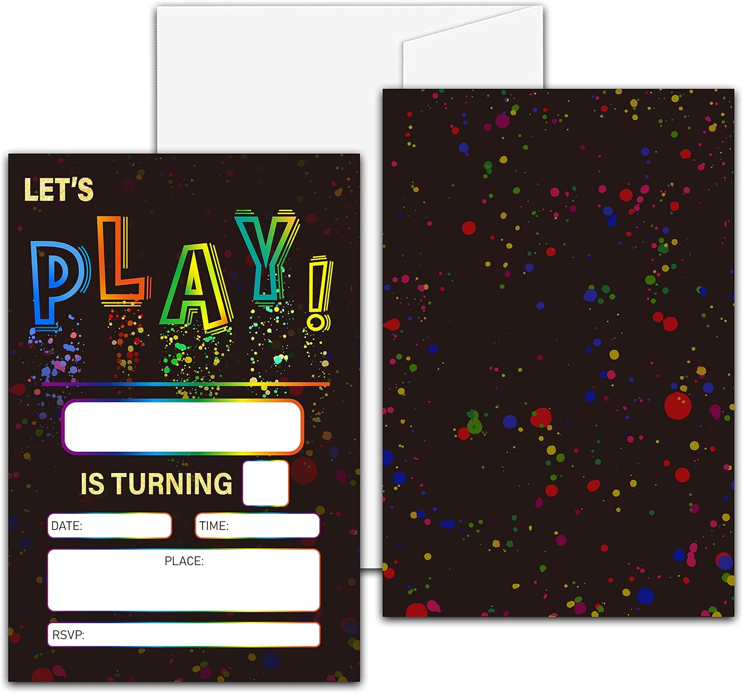 Let’s Play – Invitación de fiesta de cumpleaños, invitaciones de ...