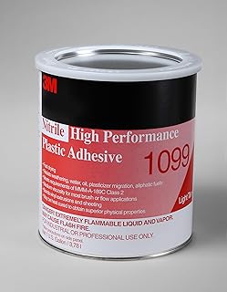 3M Nitrile High Performance Plastic Adhesive 1099, Light Tan